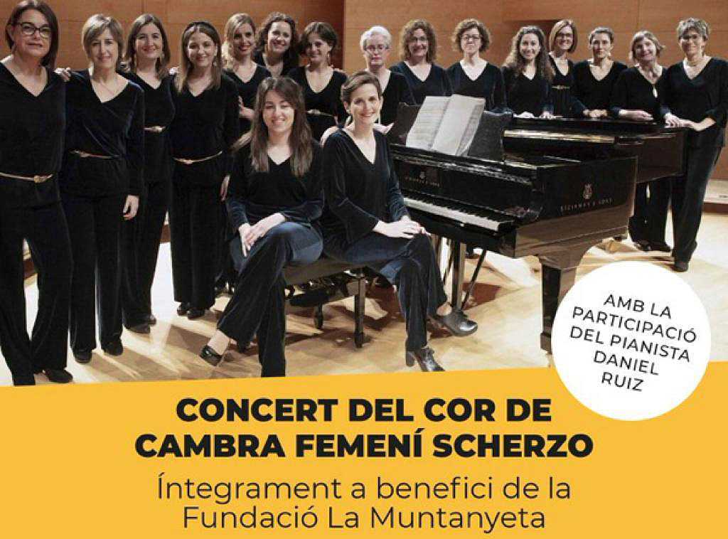 Concierto del Coro SCHERZO a beneficio de la Fundació La Muntanyeta